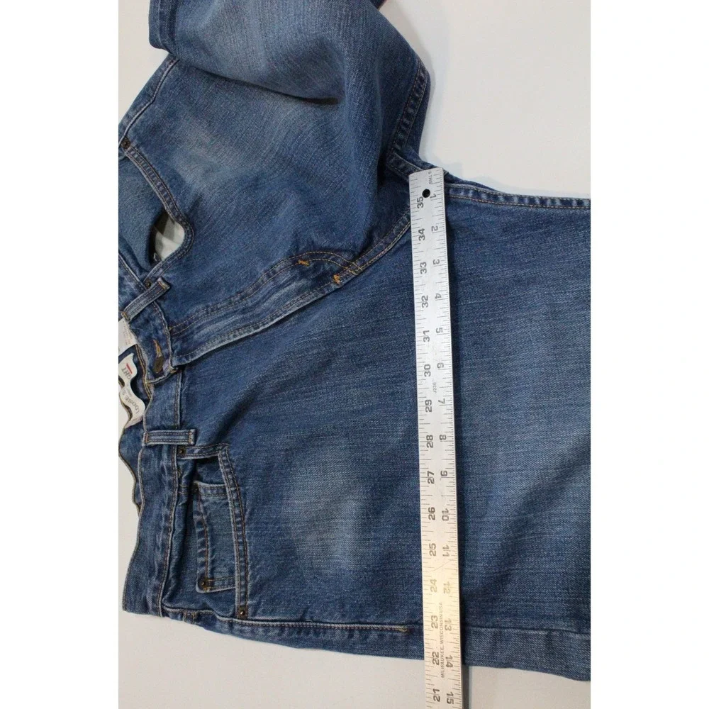 Levi's Jeans 34x29 (Tag 34x30) Blue 569 Loose Straight Fit Denim Pant Skater Y2K